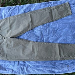 Zara Mens pants 34/34 green and khaki